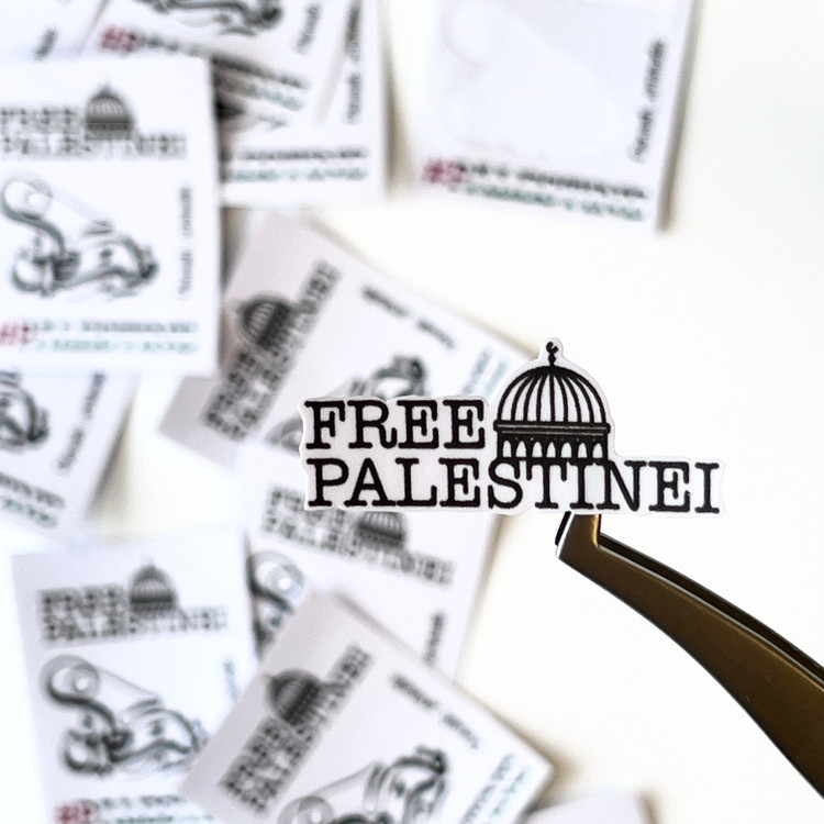 استیکر موبایل و لپتاپ، طرح فلسطین